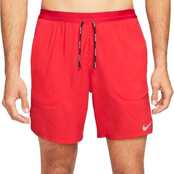 Nike Flex Stride Men' 7" Red Refle 2-In-1 Running Shorts
